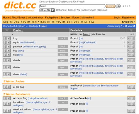 dict.cc dictionary :: Flachmann :: German.